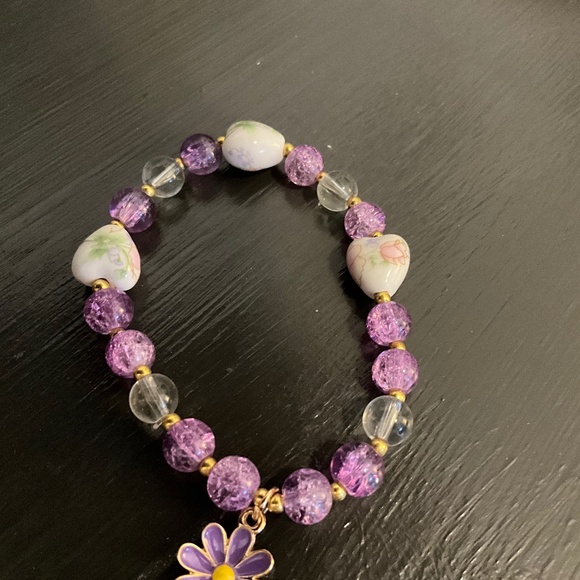 Bracelet stretchy NWOT beaded - Picture 2 of 4